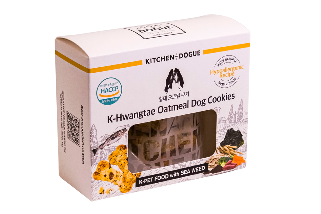 K-Hwangtae Oatmeal Dog Cookies